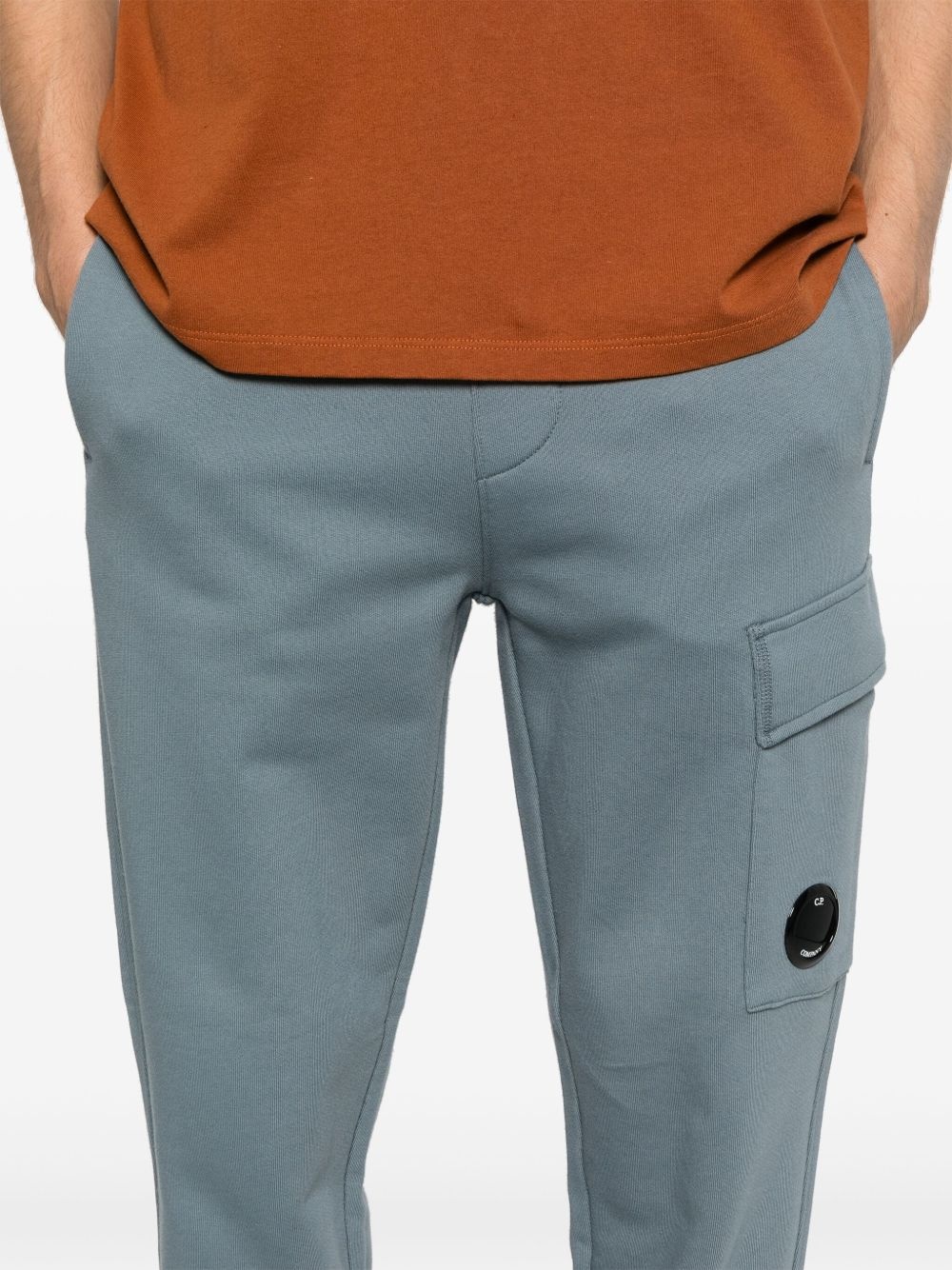 Lens-detailed sweatpants - 5