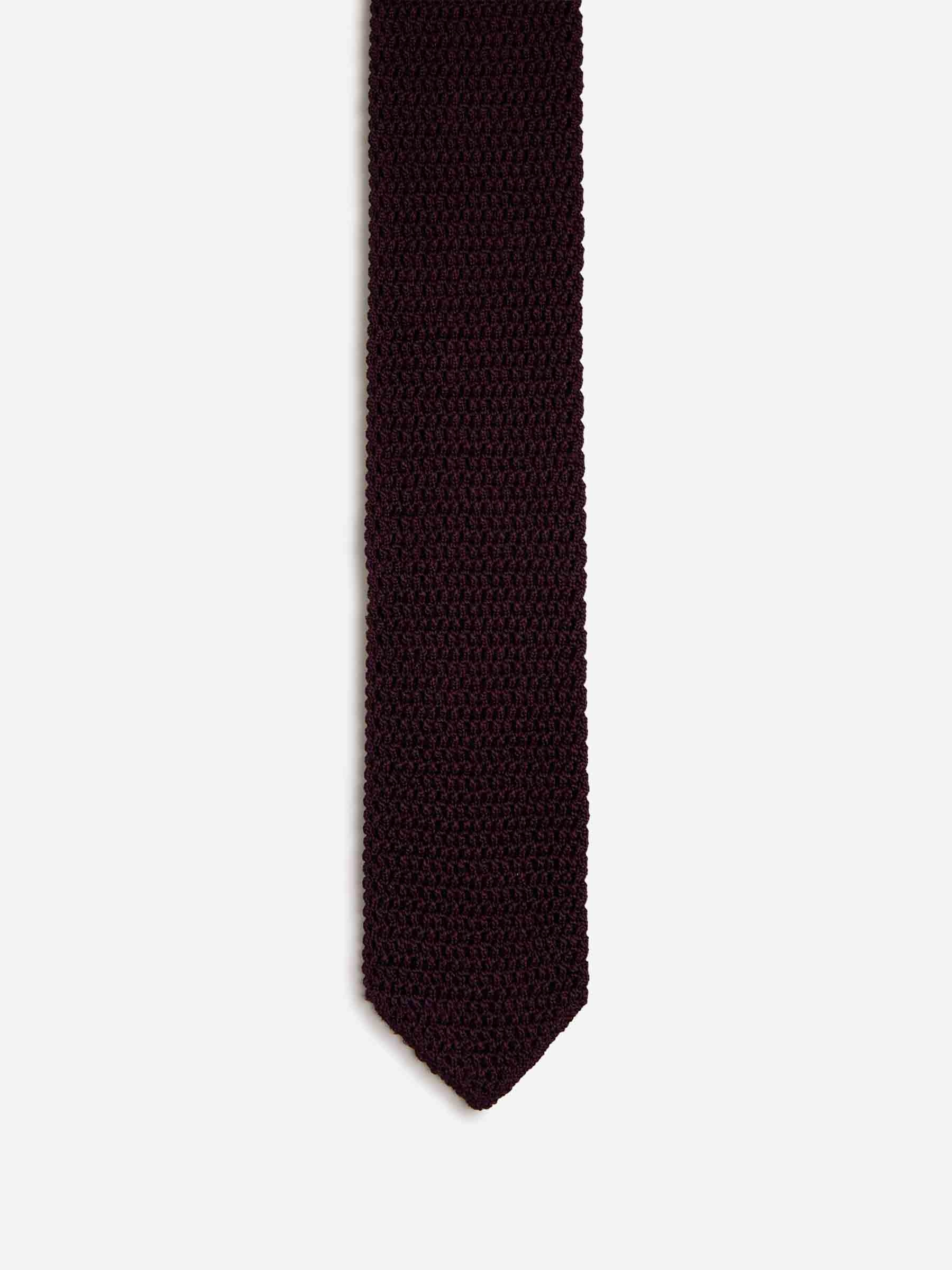 SILK KNIT TIE - 2