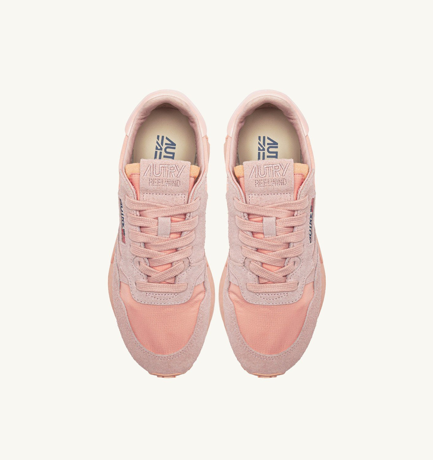 REELWIND LOW SNEAKERS IN CREOLE PINK NYLON AND SUEDE - 6