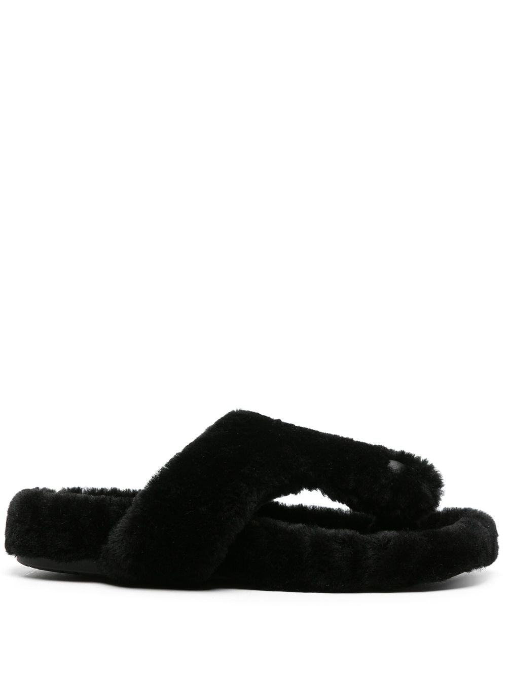 Ease shearling flip flops - 1