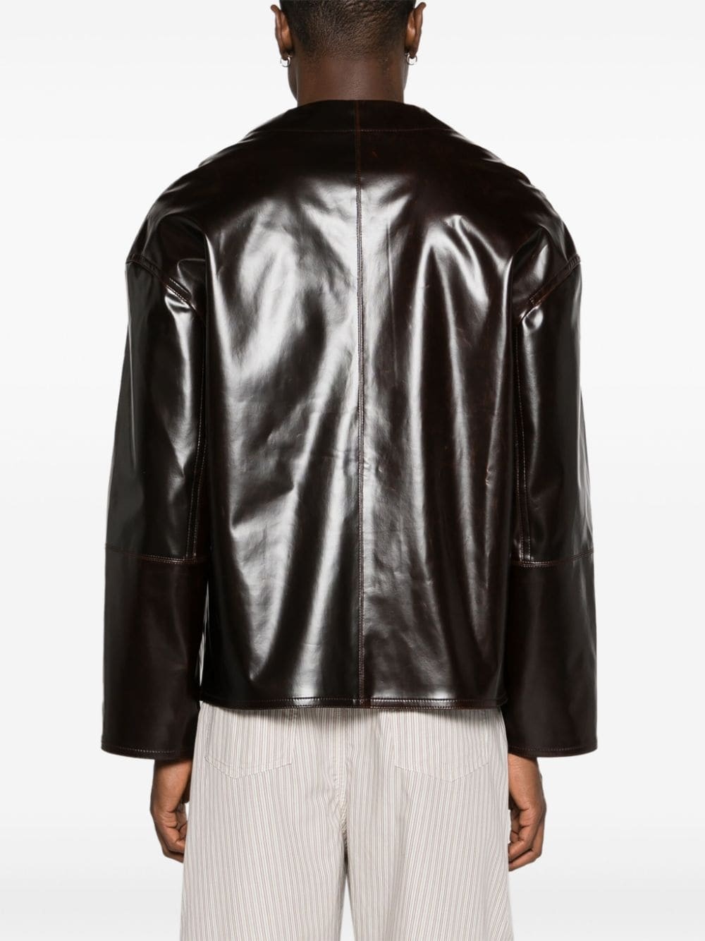 Edee collarless jacket - 5