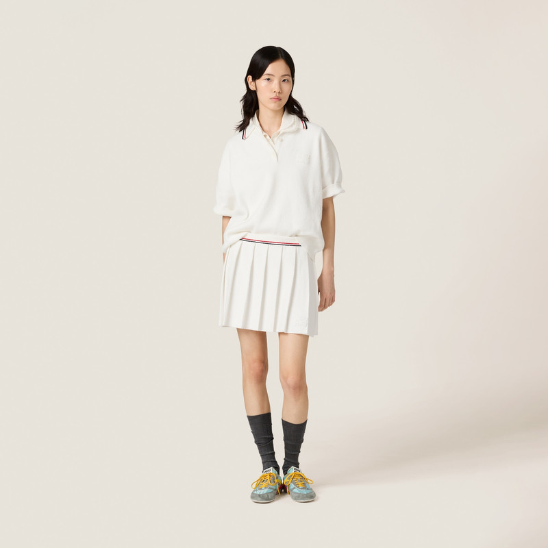 Miu Miu Cotton miniskirt outlook