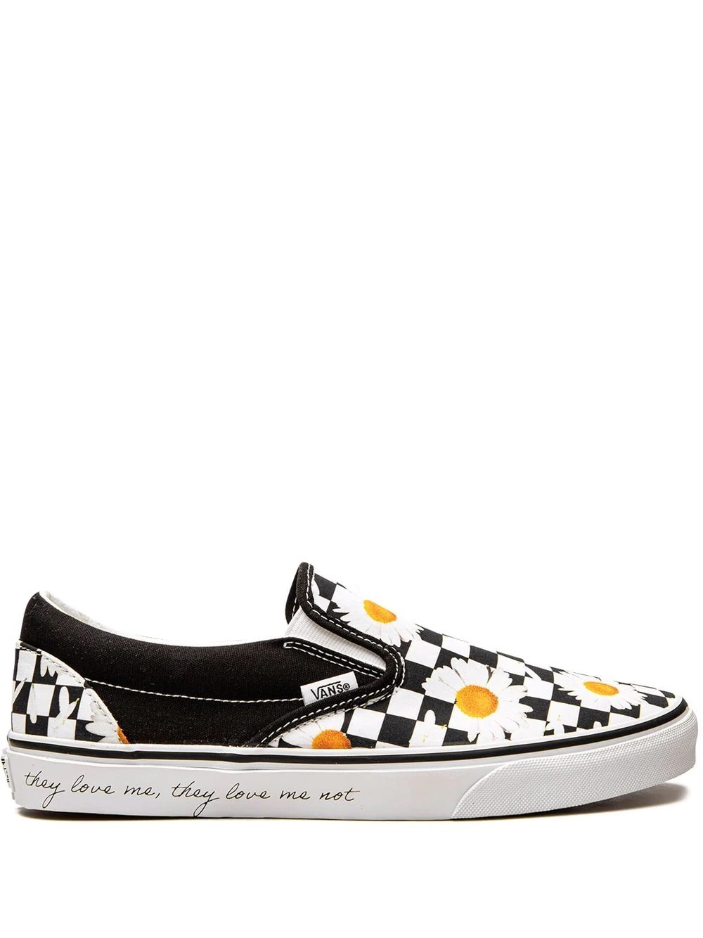 Classic slip-on sneakers "Love Me/Love Me Not" - 1