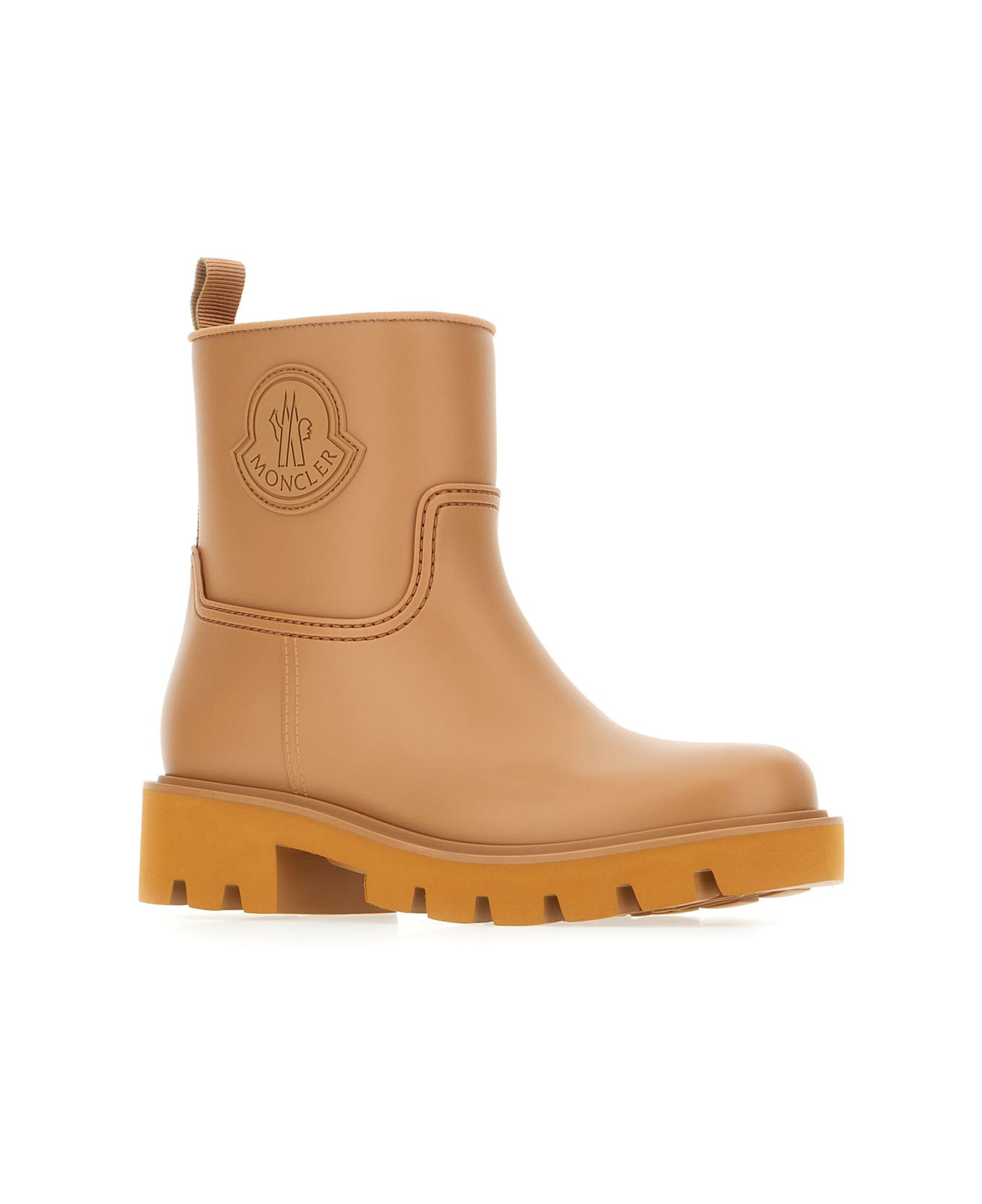 Beige Rubber Kickstream Ankle Boots - 2