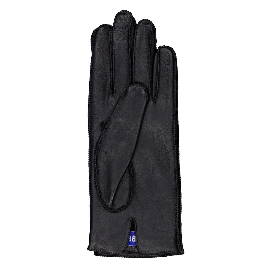Burberry EKD Debossed Leather Gloves - 5
