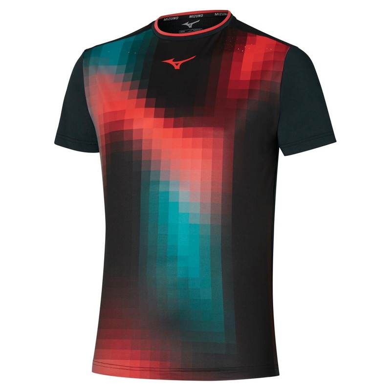 Mizuno Men's Shadow Graphic Tennis Tee 1
