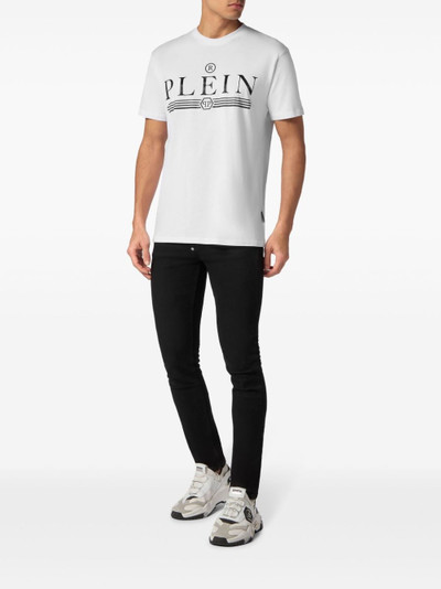 PHILIPP PLEIN logo-embellished cotton T-shirt outlook