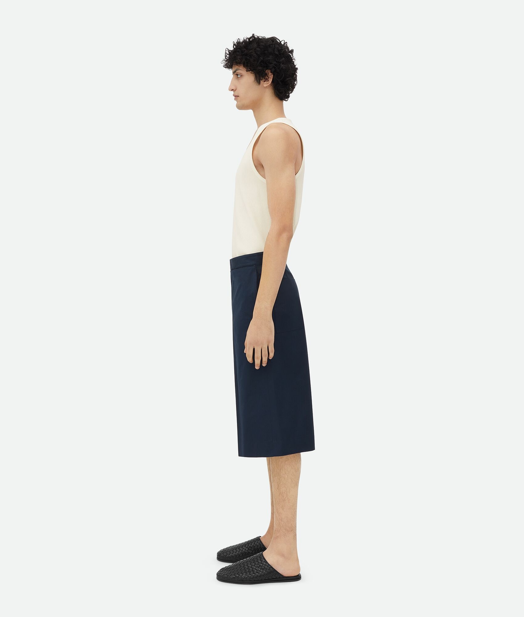 Compact Cotton Shorts - 2