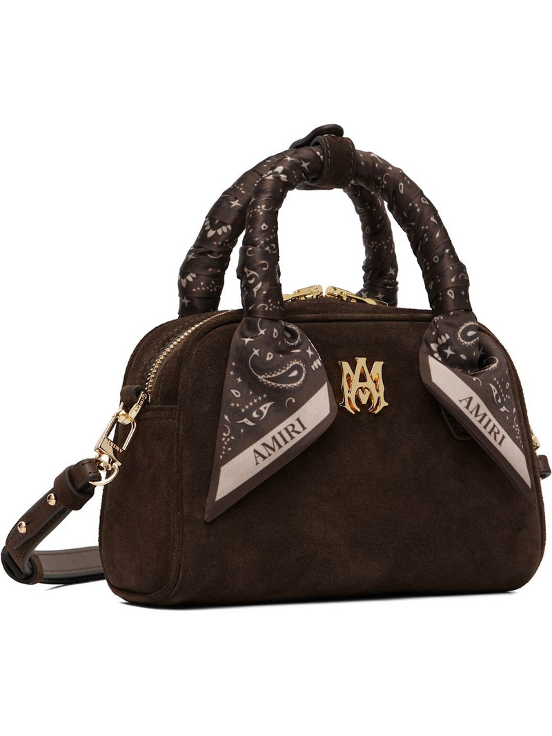 AMIRI Brown Micro MA Bowling Bag outlook