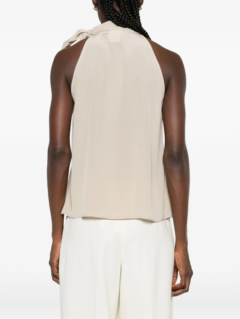 Max Mara Fune Tie-neck Pleated Blouse 5