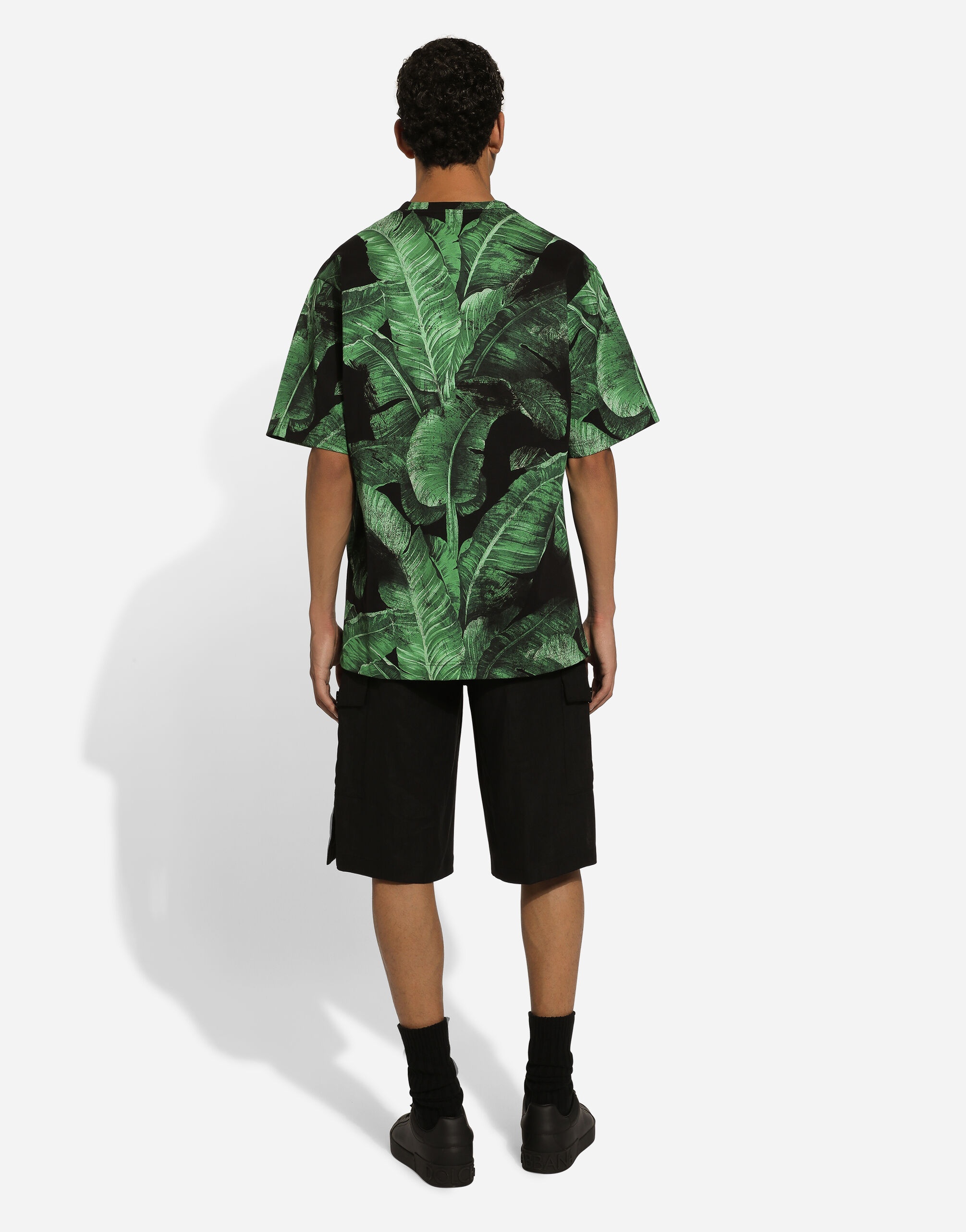 Linen cargo shorts with tag - 3