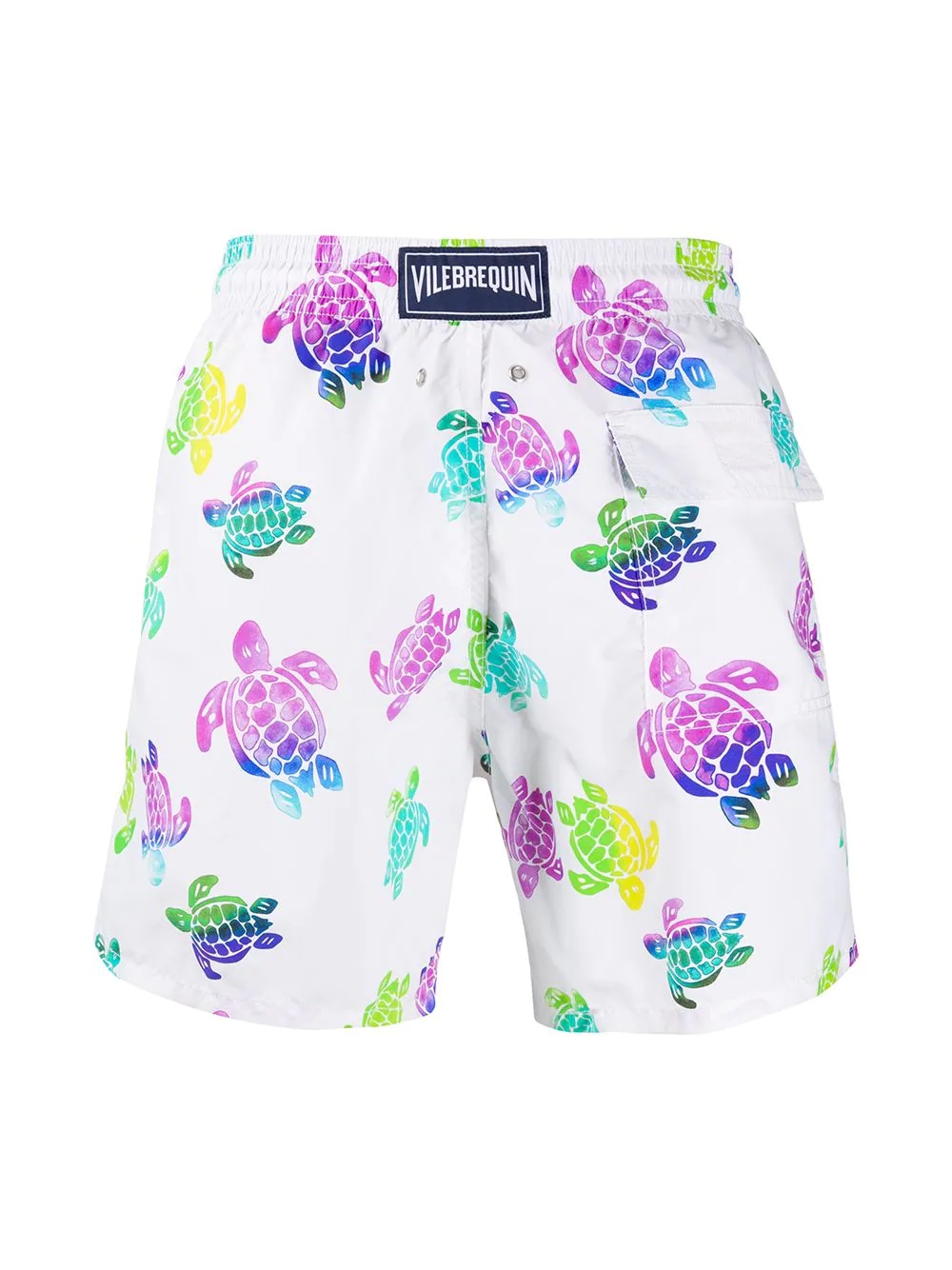 Ronde Des Tortues-print swim shorts - 2