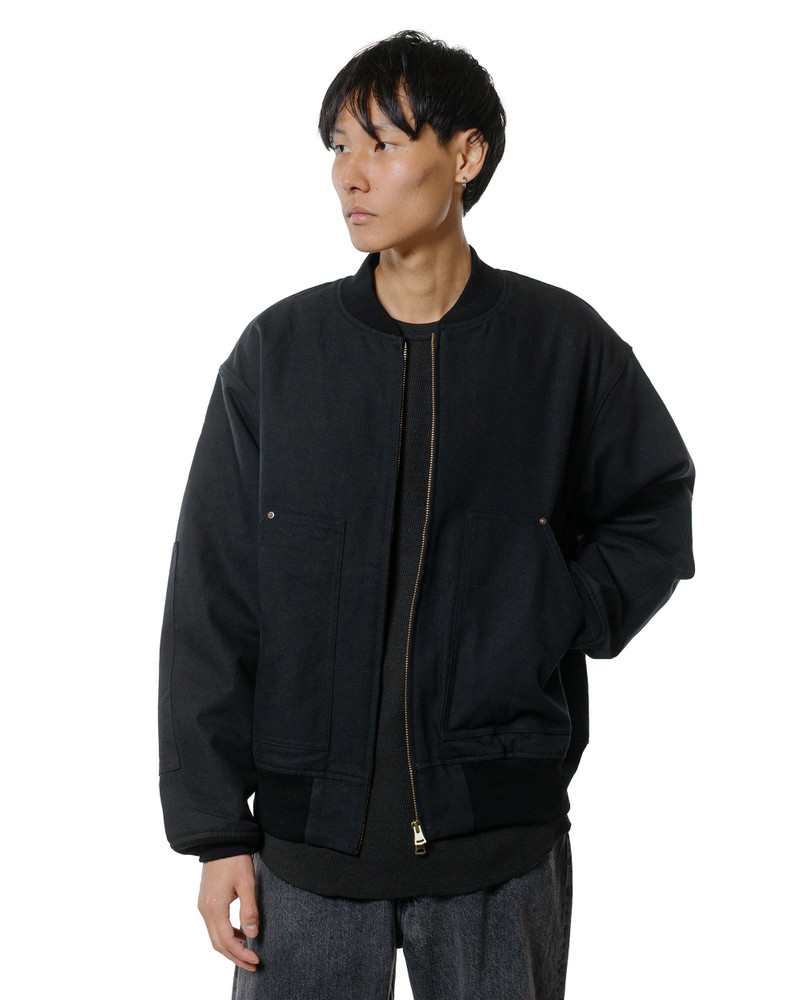 PHIGVEL MAKERS Co. Duck Cloth Workaday Blouson Ink Black outlook