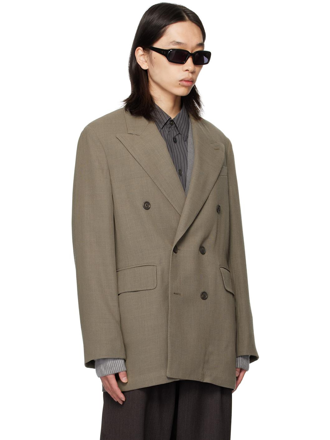 Gray Sharp DB Blazer - 2