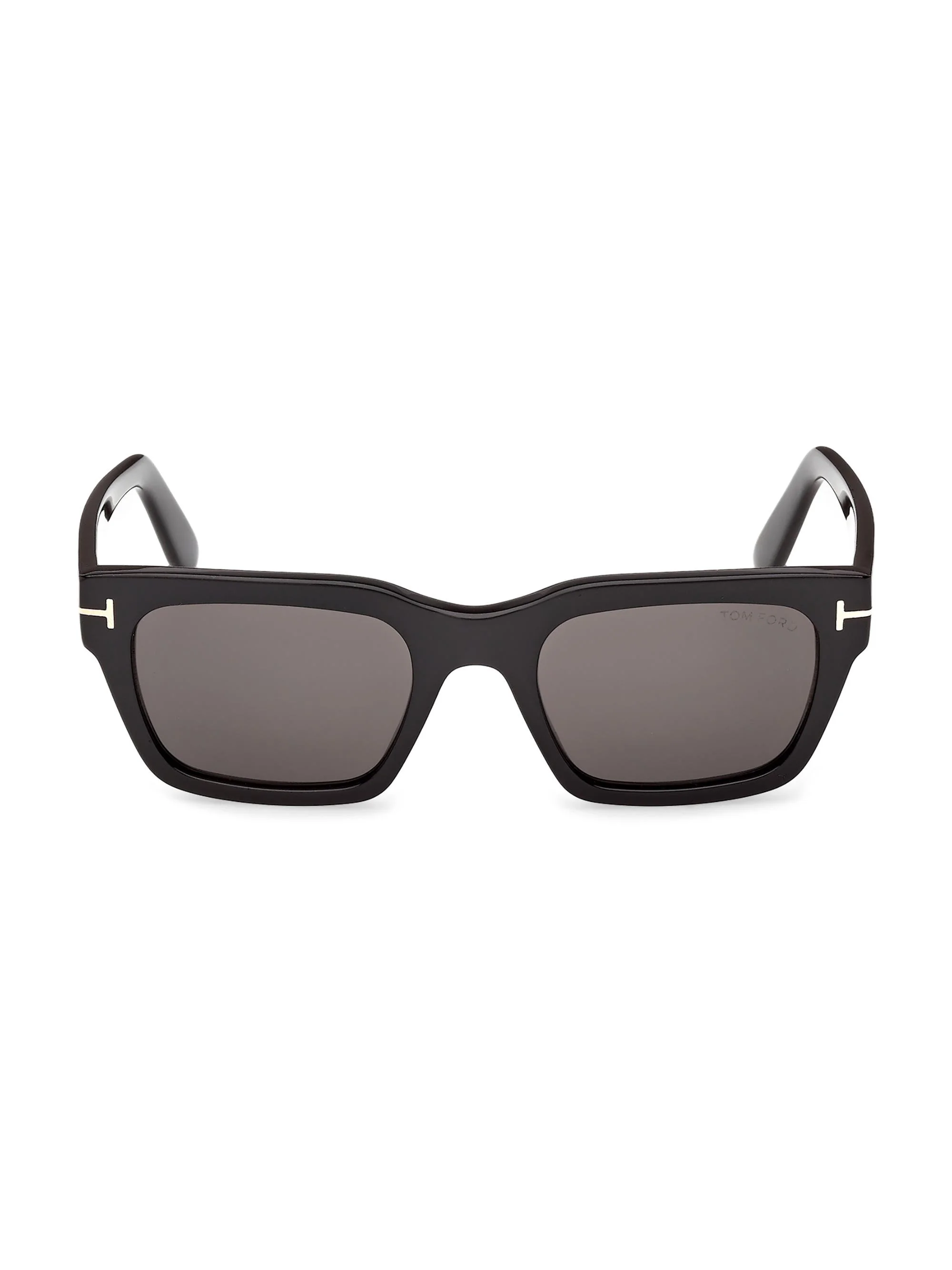 Men's Andy 55MM Square Sunglasses - Black - 1