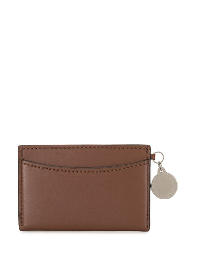 Stella McCartney logo plaque cardholder outlook