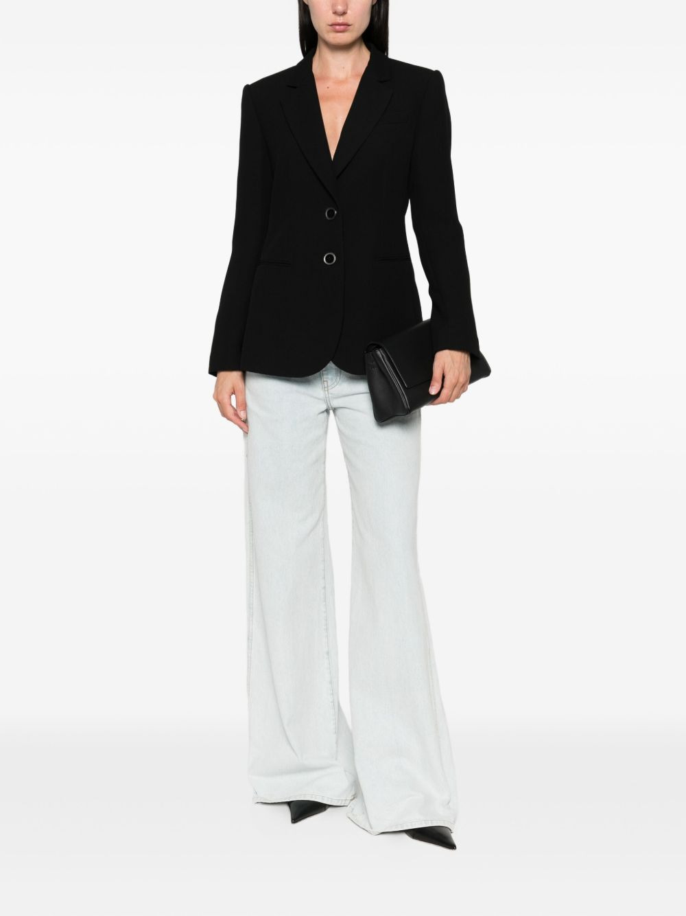 Single-Breasted Blazer Jacket - 5