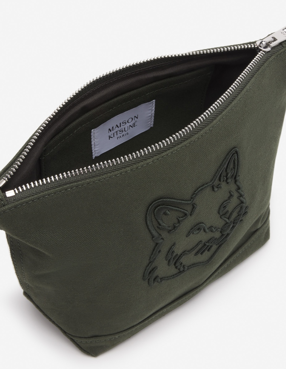 FOX HEAD ZIPPED POUCH - 4