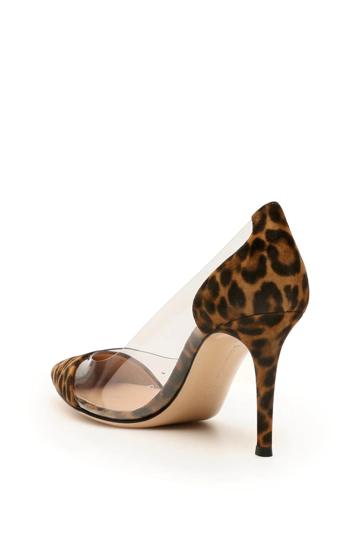 ANIMAL PRINT PLEXI PUMPS 85 - 3