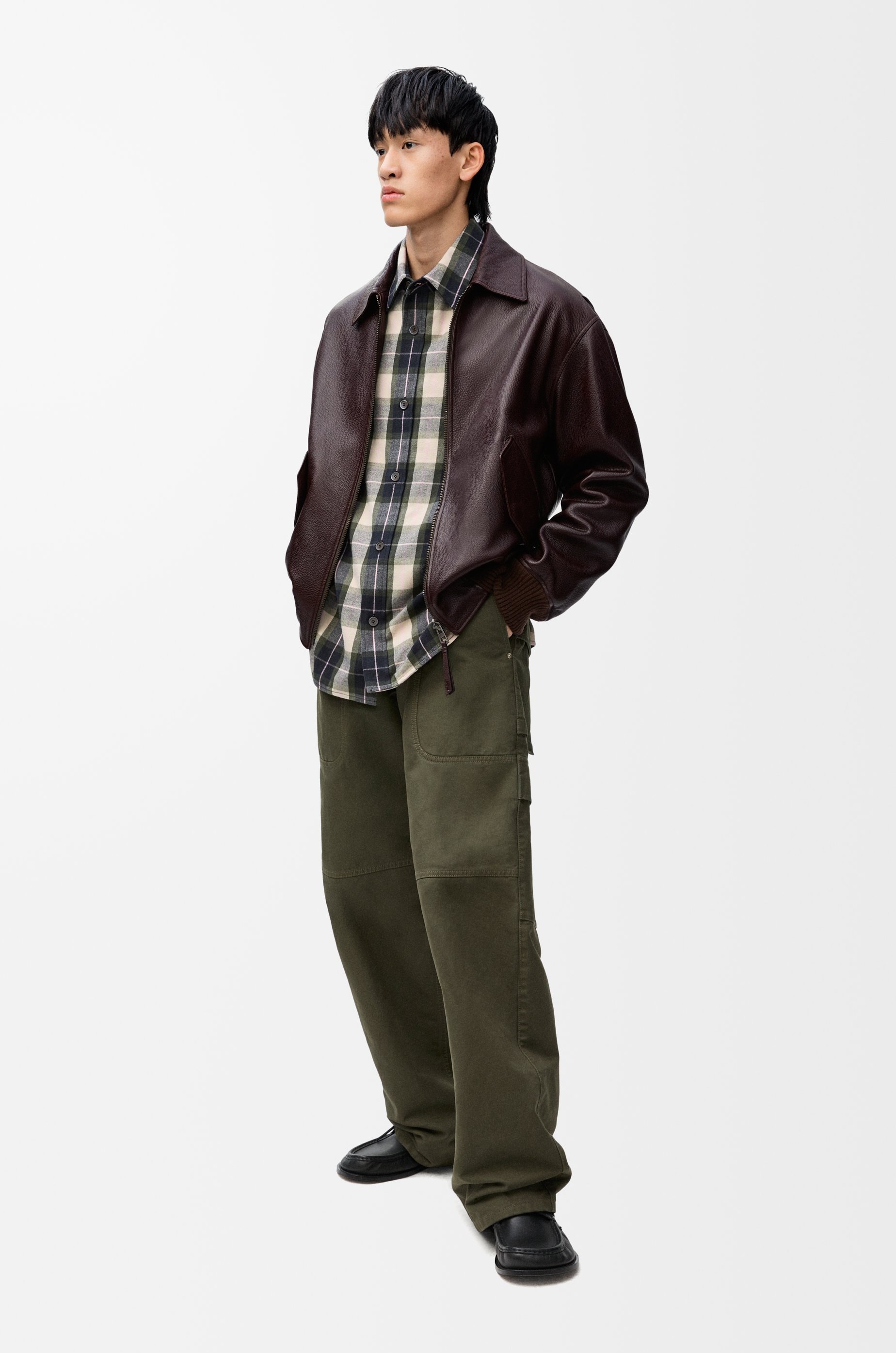 Aviator jacket in deerskin - 2