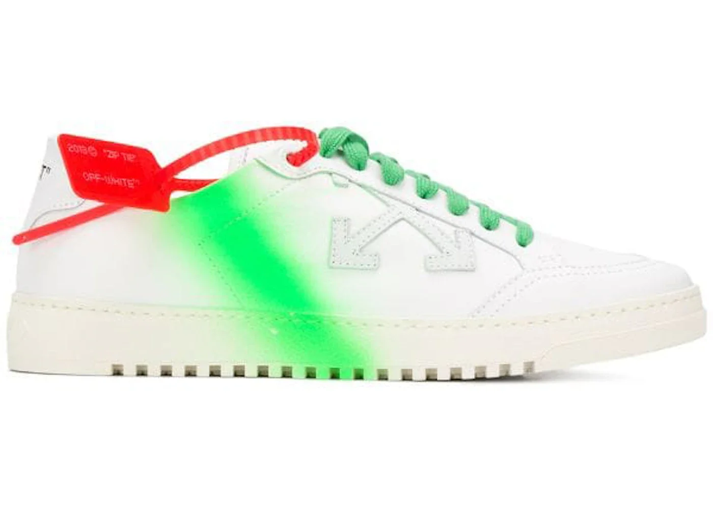 Off-White 2.0 Low Top Green Spray - 1