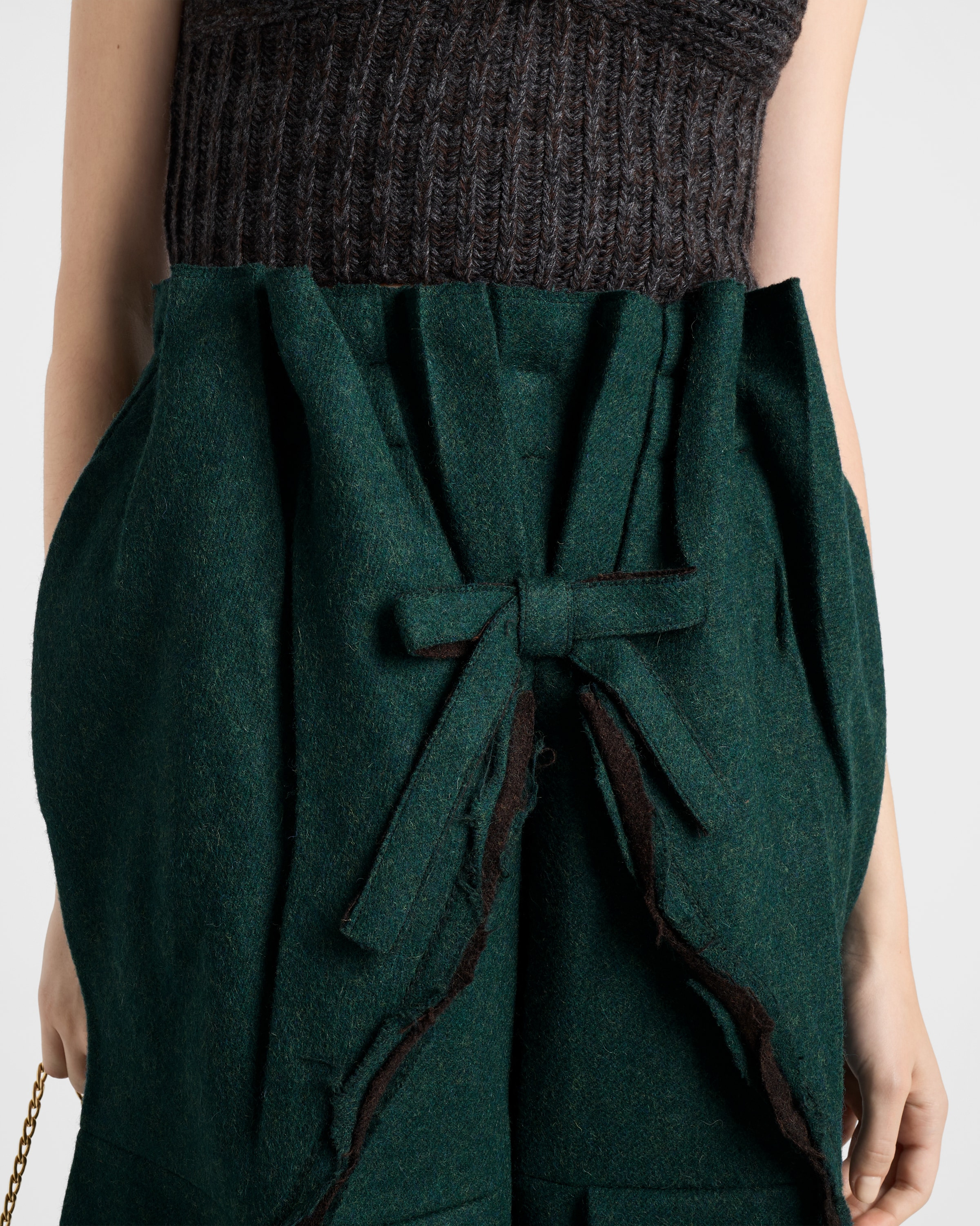 Shetland wool midi skirt - 3
