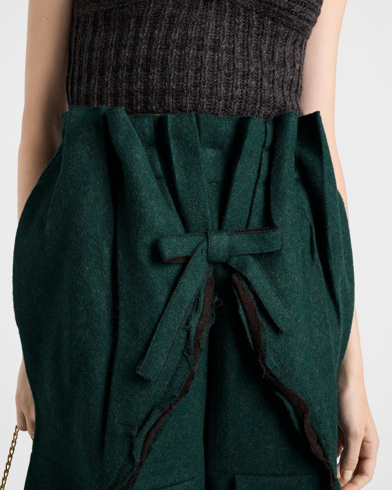 Shetland wool midi skirt 3