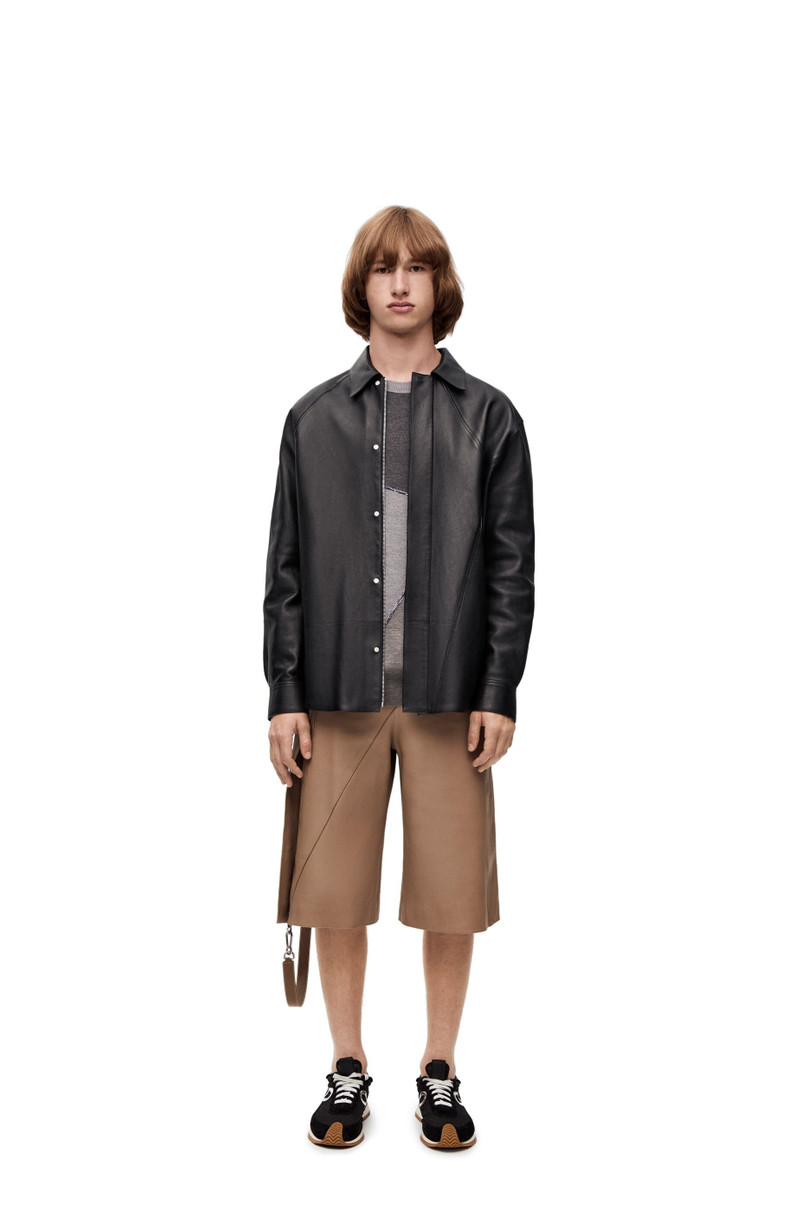 Loewe Puzzle shirt in nappa lambskin outlook