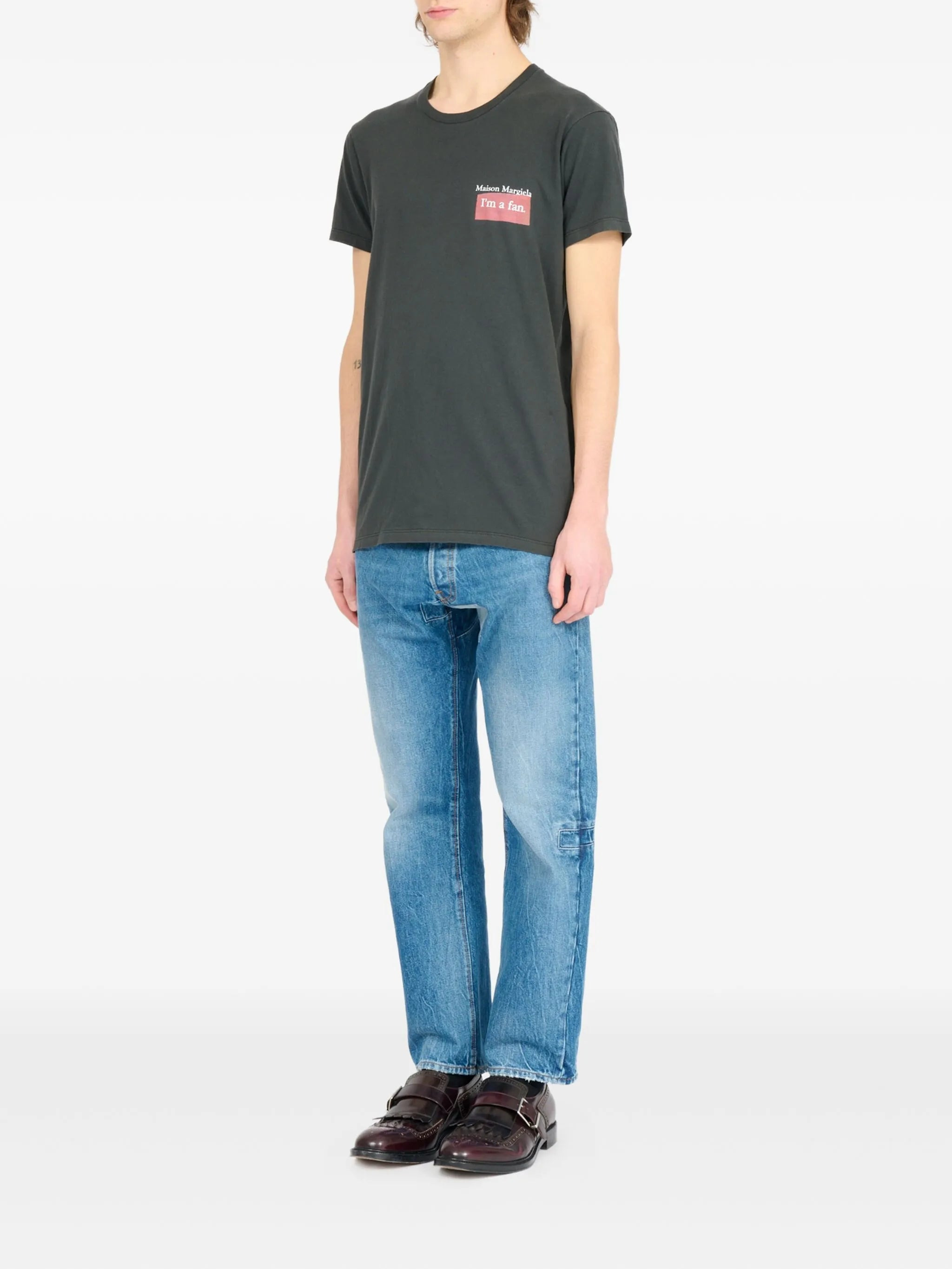 Maison Margiela Slogan-print T-shirt - 6