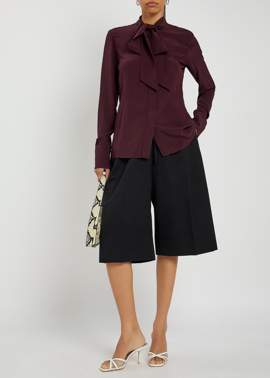Stella Mccartney Tie Silk-chiffon Shirt - 4