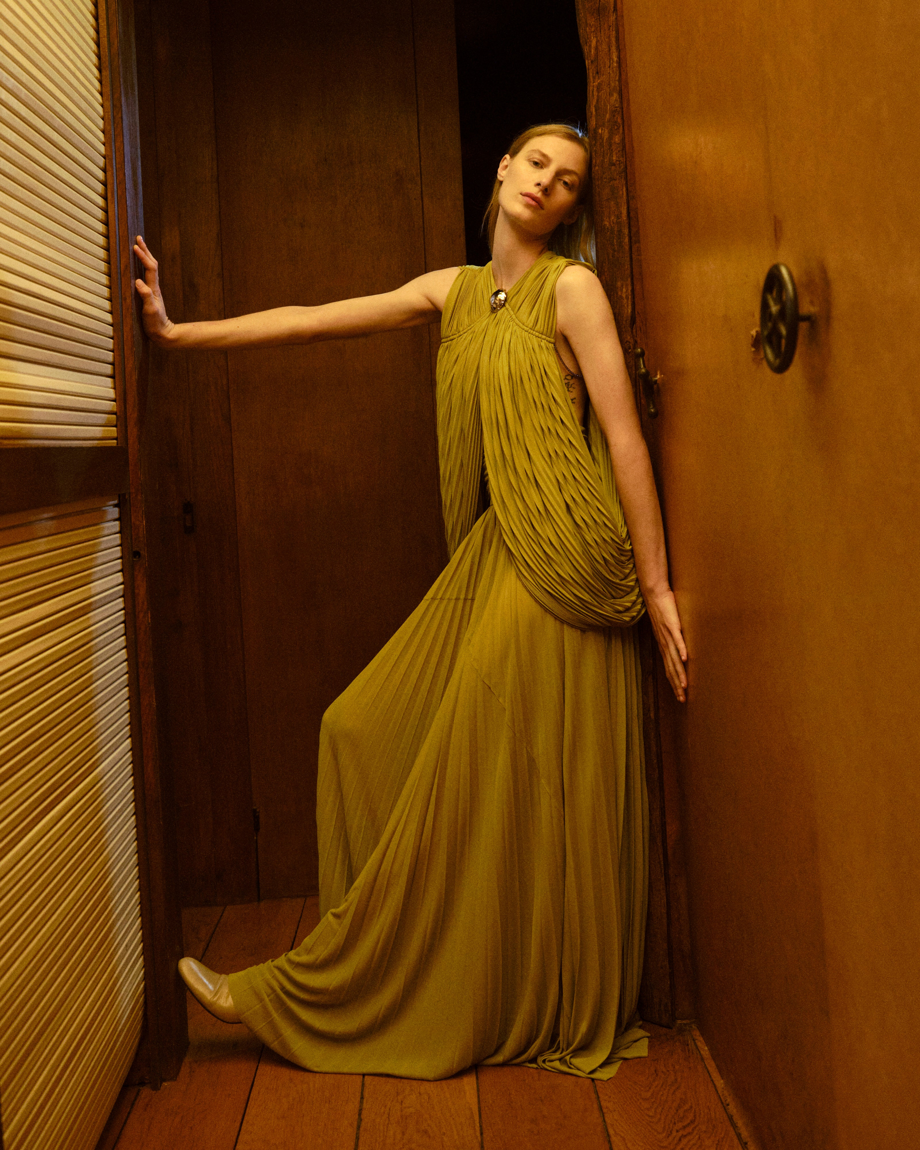 Bari Dress in Gauzy Jersey - 6