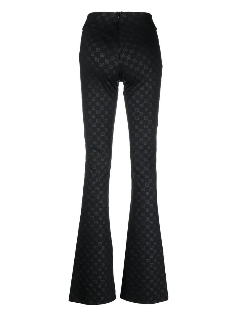 MISBHV flared slim-fit trousers outlook