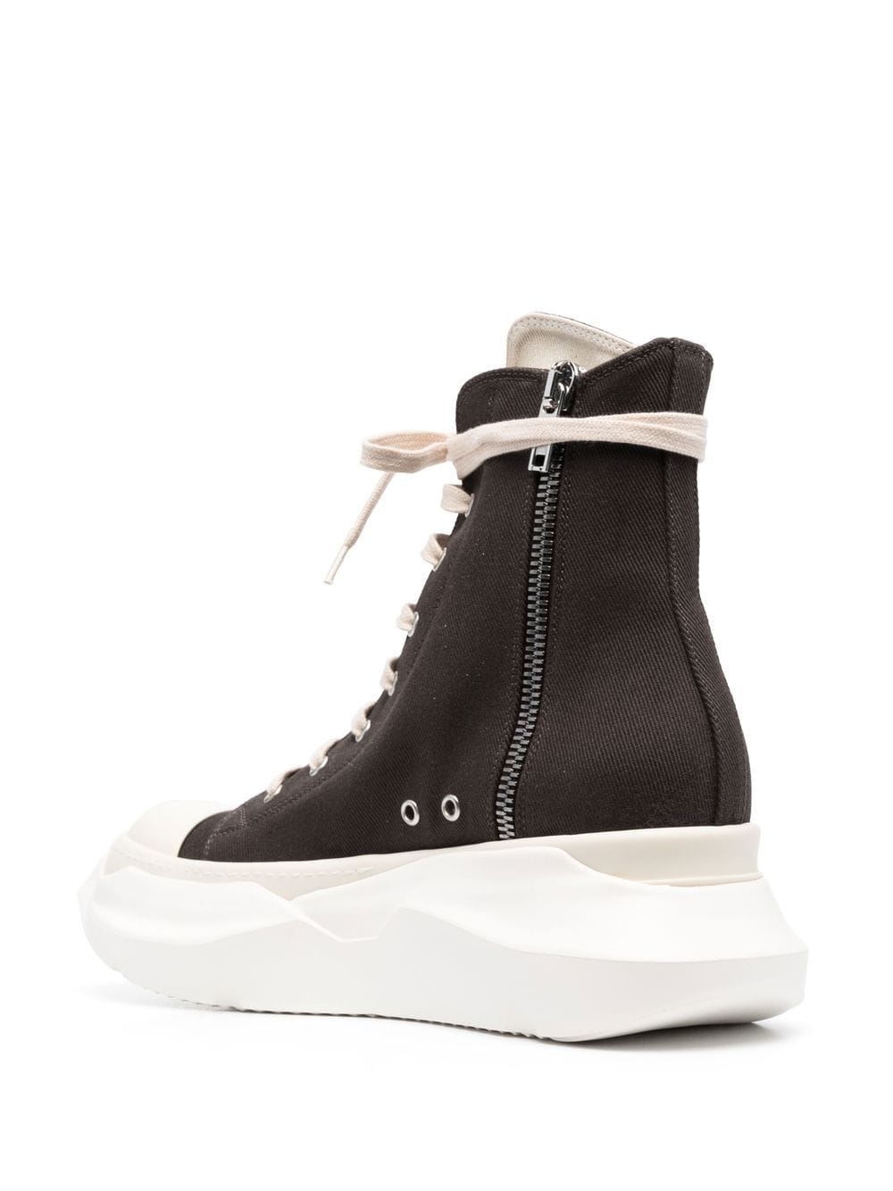 chunky sole high-top sneakers - 3