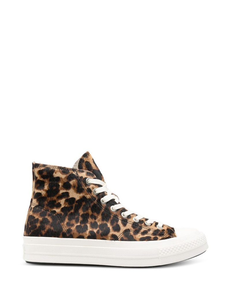 First String Chuck Taylor All Star leopard-print sneakers 1