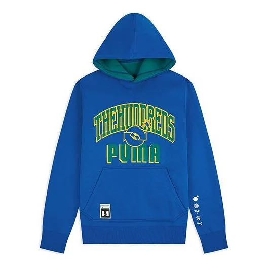 PUMA x The Hundreds Crossover Logo Printing Reversible Blue Green 598311-89 - 1