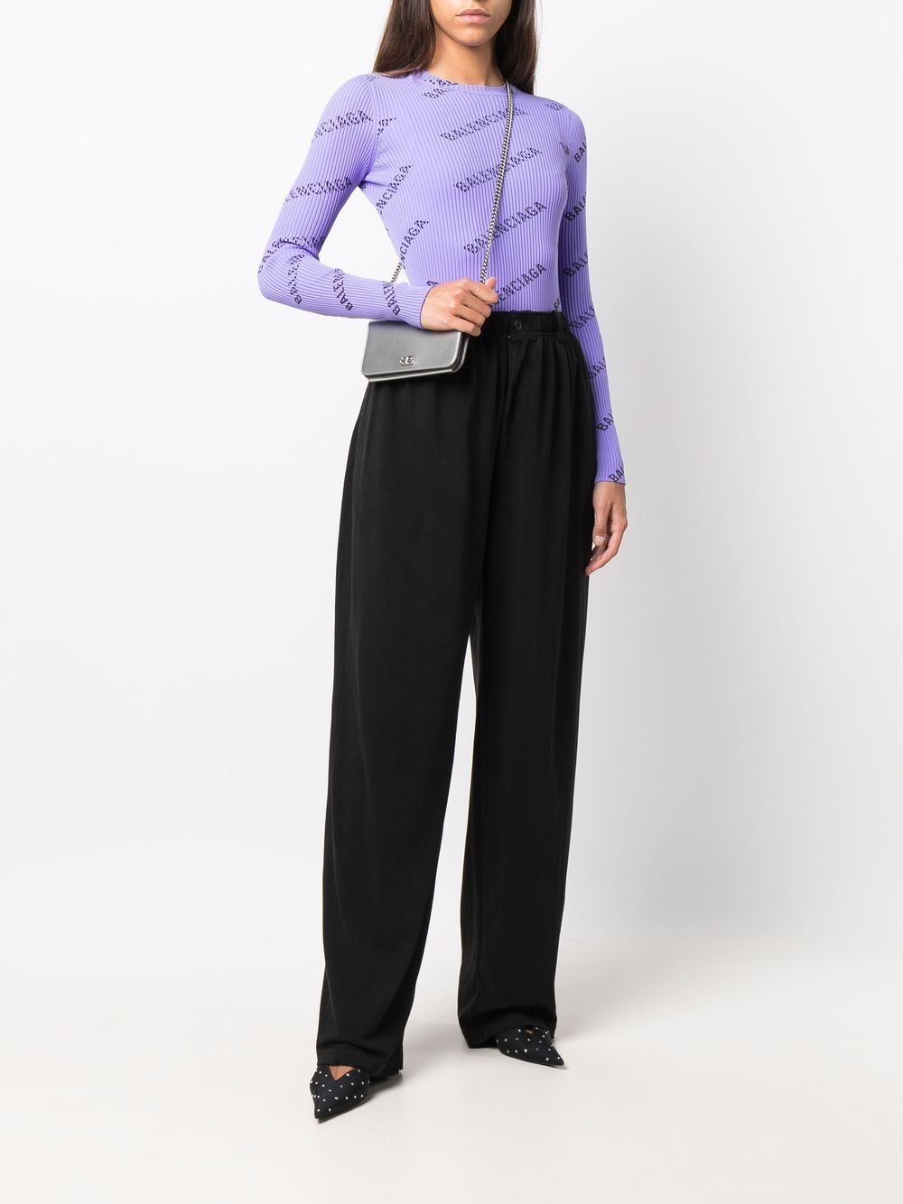 wide-leg trousers - 3