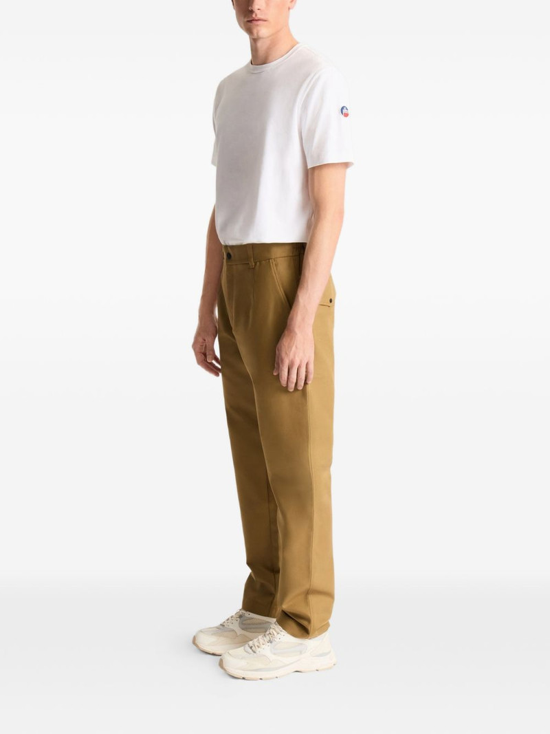 Laukol elasticated-waist straight-leg trousers 3
