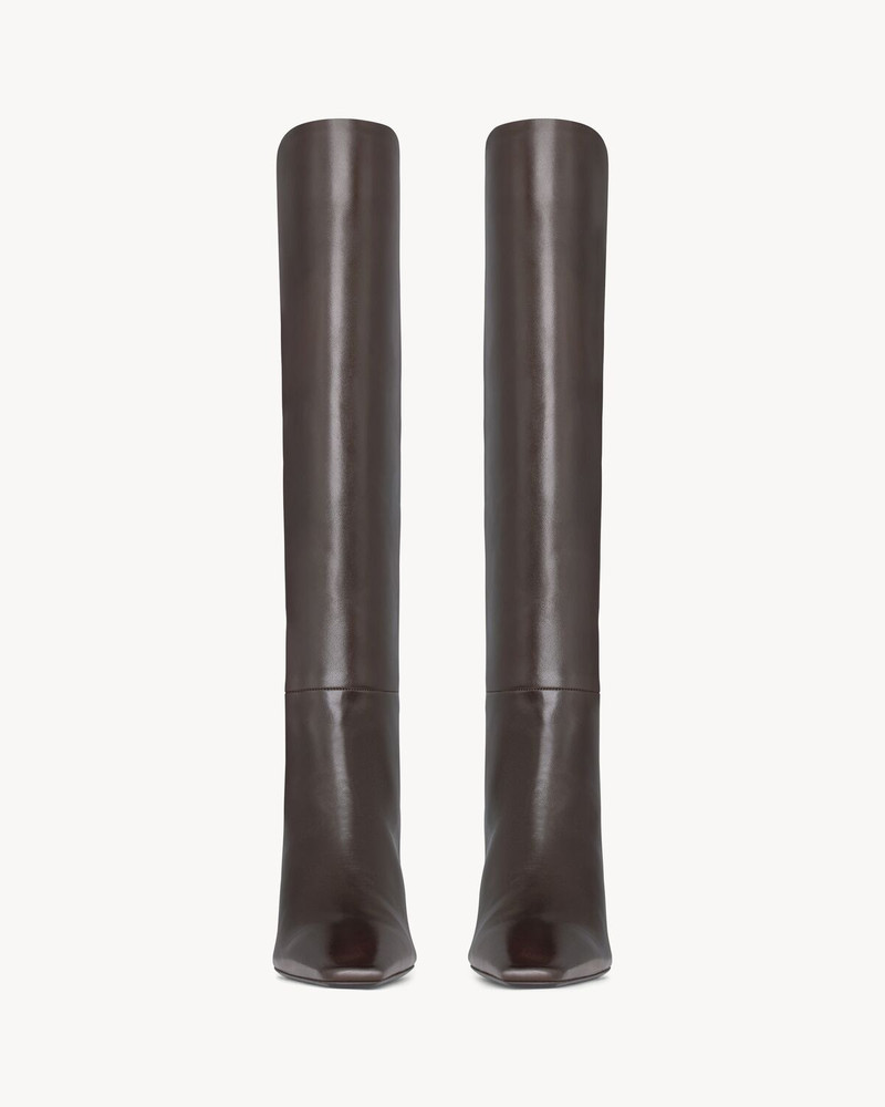 SAINT LAURENT JILL BOOTS IN SMOOTH LEATHER outlook