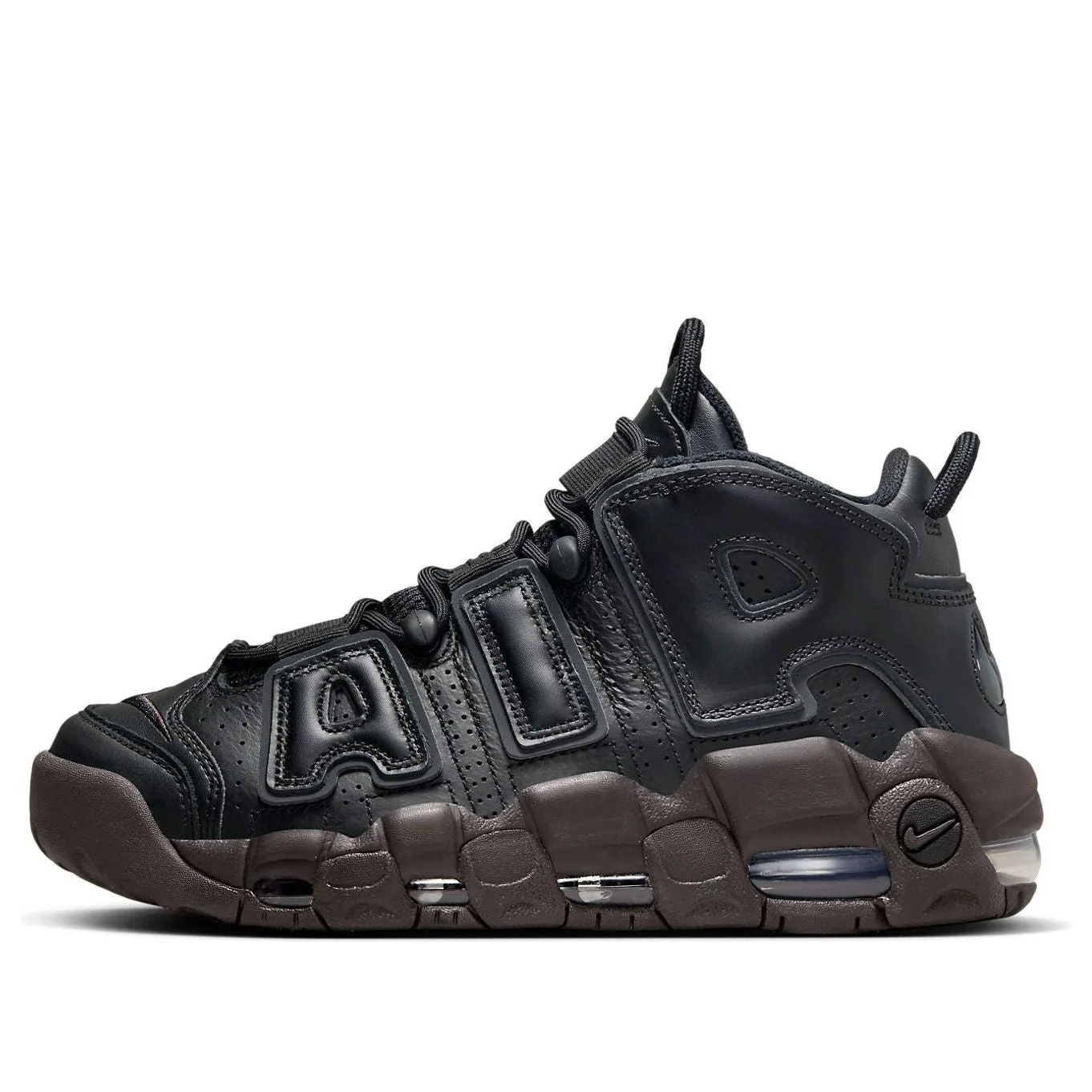 (WMNS) Nike Air More Uptempo 'Black Dark Brown' DV1137-001 - 1