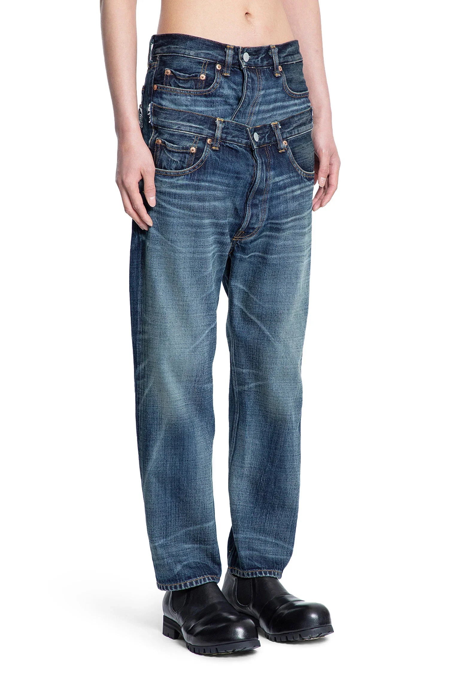 Levis-Collaboration-Double-Waist-Jeans - 2