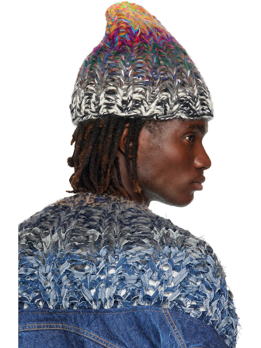 Multicolor Nº65 Degradé Knittedhat II Beanie - 3