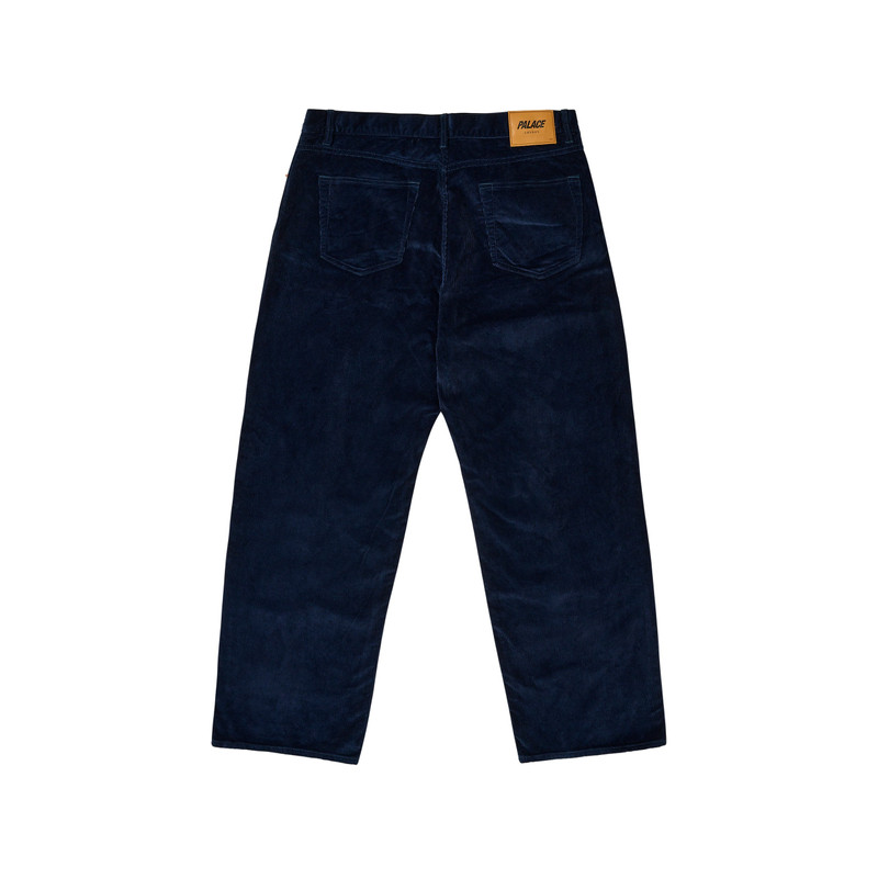 PALACE P90 BAGGY CORD TROUSER NAVY outlook