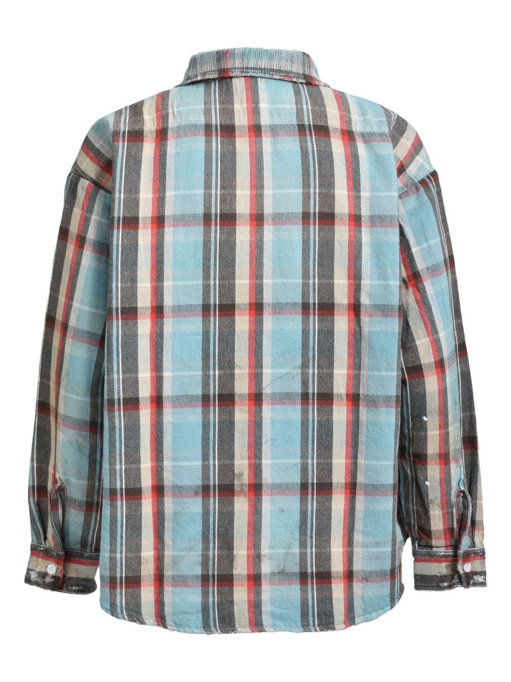 check-print shirt - 2