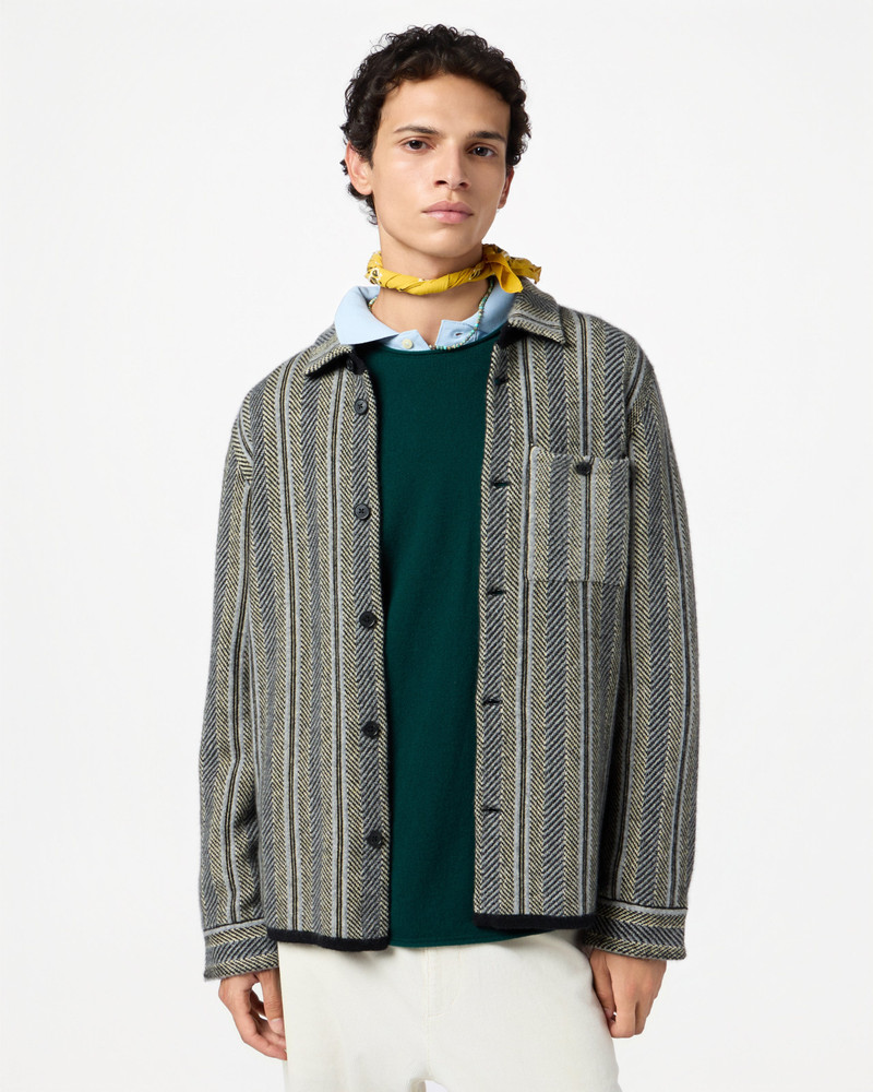 Stripe Work Shirt 4