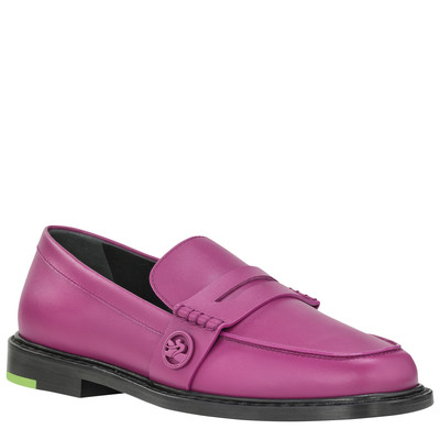 Longchamp Box-trot Loafer Violet - Leather outlook