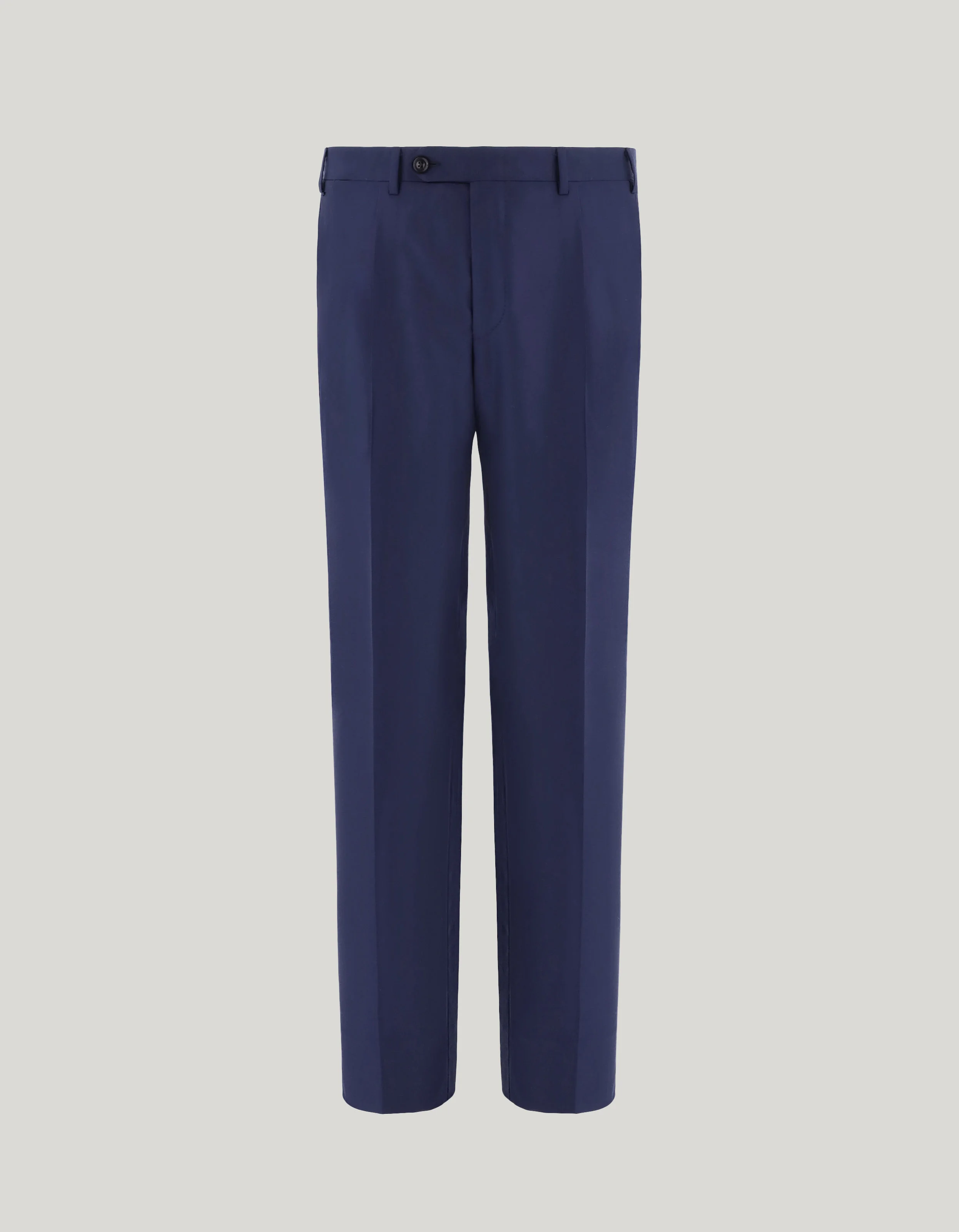 BLUE PURE 150’S WOOL PANTS - 1