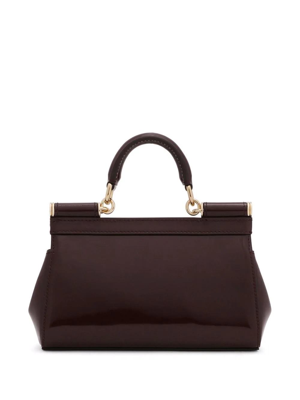 small Sicily patent leather tote bag - 2