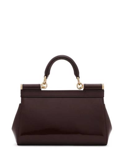 Dolce & Gabbana small Sicily patent leather tote bag outlook