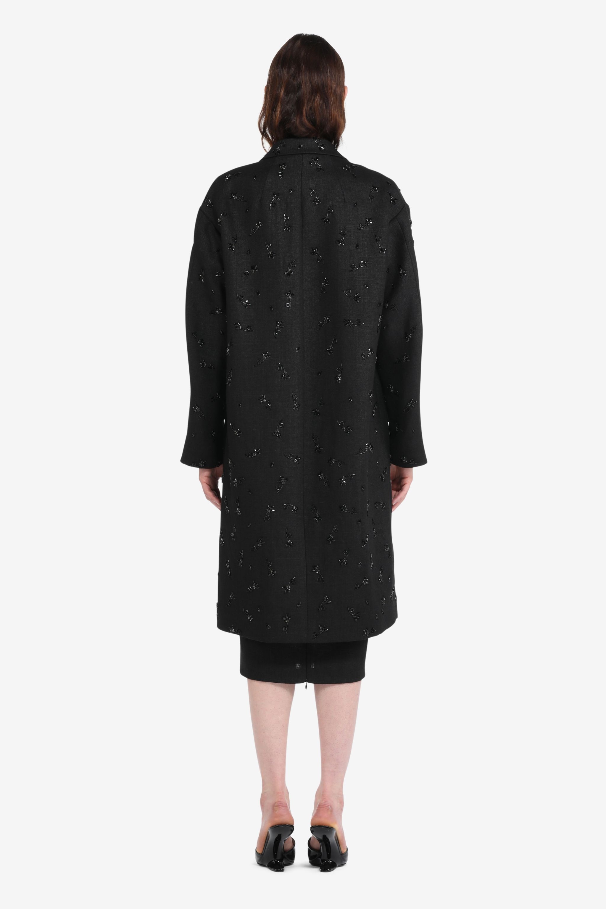 CRYSTAL-EMBELLISHED COAT - 2