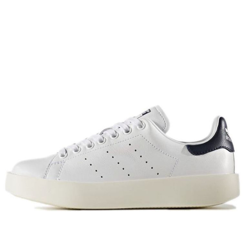 (WMNS) adidas Stan Smith Bold 'White Collegiate Navy' BA7770 - 1
